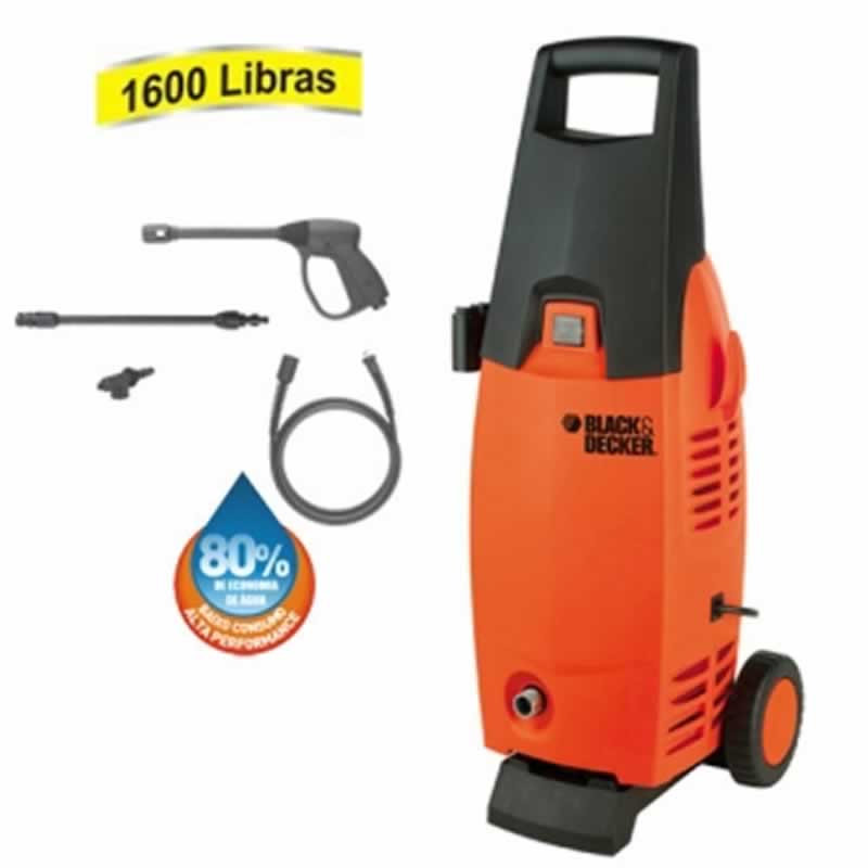 LAVADORA ALTA PRESSAO 220V 1400W 1600LBRS BLACK DECKER Rua